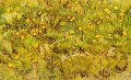 Un campo de flores amarillas Vincent van Gogh